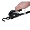 Mytee Products Auto Retract NO-RATCHETING Ratchet Straps, 1inx12ft Retractable Ratchet Straps w/ Coated S Hook RS112R - alternate 4