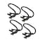 Mytee Products E-Track Motorcycle Wheel Chock, Steel - 7in Wide Tires, 4PK ETK-MCChockx4 - alternate 7