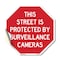 Signmission This Street Is Protected by Surveil, 10 Inch X 10 Inch, Vinyl Decal OC-D-10-331 - alternate 1