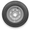 Rubbermaster - Steel Master B78-13 (ST175/80D13) 6 Ply 5 On 4.5 Bolt, Silver Wheel Assemblies 599205SIL - alternate 1