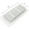 Sierra Grates 4 in. H X 14 in. W Powder Coat Aluminum, White Return Grille ABG414-WHT - alternate 4
