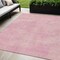Homeroots 5' X 8' Pink Washable Indoor Outdoor Area Rug 598843 - alternate 1