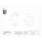 Acme Electric Low Voltage Distribution Transformer, 0.05 kVA, NEMA 3R, 120/240V AC, 240/480V AC T153004 - alternate 3