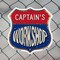 Signmission Captain's Workshop, 6 Inch X 6 Inch, Plastic Sign SHI-P-6-489-CAPTAIN - alternate 3