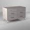 Homeroots 59" Gray Solid Wood Seven Drawer Double Dresser 524144 - alternate 6