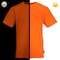 Dome75 Safety Shirt, Enhanced Visibility, Poly/Jersey, HiVis Orange, XL DSS2601 - alternate 5