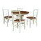 Whitewood Industries Rectangular Extension Dining Table W/ 4 Chairs, 36 in W, 30.1 in L, 48 in H, Parawood, 5 K79-36RXT-23B-C2-4 - alternate 1
