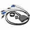 Tripp Lite series 2-Port USB/VGA Cable KVM Switch with Cables and USB Peripheral Sharing B032-VU2 - alternate 1