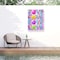 Trademark Fine Art Outdoor Canvas Art Jess Stempel Love Love Love Love Wall Art for Patios, or Gardens GRL01724-OC2432WR - alternate 1
