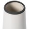 Uniquewise Set of 7in and 9.5in High Ceramic Modern Painted Grid Tapered Flower Table Vases, Black and White QI004059.2 - alternate 5