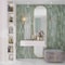 Apollo Tile Antiek 2.58 in. x 7.9 in. Glossy Green Ceramic Subway Wall and Floor Tile 5.38 sq. ft./case, 38PK MOD88CEL258A - alternate 4
