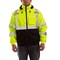 Tingley Jacket, Polyester, Class 3 R, Green; Yellow, 2XL J26112 - alternate 1