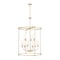 Z-Lite Katerina 9 Light Chandelier, Rubbed Brass, 28 In W x 46 In H 1950-9C-RB - alternate 1