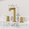 Vigo Sterling Two Handle Three-Hole Widespread Bathroom Faucet in Matte Brushed Gold VG01304MG - alternate 4