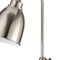 Homeroots 26" Nickel Metal Adjustable Table Lamp With Nickel Dome Shade 524649 - alternate 4