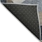 Homeroots 8' Blue Gold And Gray Round Abstract Washable Indoor Outdoor Area Rug 604490 - alternate 8