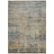 Homeroots 3' X 5' Pewter And Wheat Abstract Washable Indoor Outdoor Area Rug 616244 - alternate 5