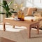 Bali & Pari Abena Ming Style Natural Rattan Coffee Table 260-14215-ZORO - alternate 7