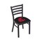 Holland Bar Stool Co BlackLogo Chair, VinylSeat L00418WashSt - alternate 1