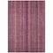 Homeroots 3' X 5' Pink Mauve And Blush Striped Washable Indoor Outdoor Area Rug 616376 - alternate 7