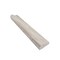 Apollo Tile Wooden Gray 2x12 Marble Polished Chair Rail Tile Trim 1.67 sqft/case, 10PK APLMGR882PA - alternate 4