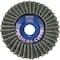 Pferd PFERD Flap Disc, PVL-R, POLIVLIES CURVE, 5in x 5/8-11, Fine, Aluminum oxide 45931 - alternate 6