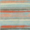 Homeroots 3' X 5' Sky Blue Pink And Gray Striped Washable Indoor Outdoor Area Rug 598932 - alternate 5