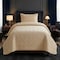 Lavish Home 2-Piece Twin Quilt Set Bedspread & Pillow Sham with Embossed Diamond Pattern Lightweight Quilt Set 66-001-TN - alternate 1