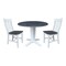 Whitewood Industries Extension Dining Tables, 45 in L, 38 in H, Parawood, 3 Piece K05-42DPT-23-C61-2 - alternate 1