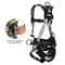 Safewaze PRO+ Slate Construction Harness: Alu 3D, Alu QC Chest/Legs, Trauma Relief (M) 025-1758 - alternate 2