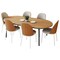 Leisuremod 70.9 in W, 29.5 in L, Manufactured Wood/Steel/Velvet, Natural Wood/Beige TT70-WCNW18-BG - alternate 1