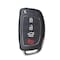 Aks Keys 2015 - 2017 Hyundai Sonata Flip Key Fob 4B FCC# TQ8-RKE-4F16 RC-HYUNDAI-20C - alternate 1