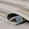 Jonathan Y Argo Classic Nautical Mitre Stripe Reversible Machine-Washable Navy/Cream 3 ft. x 5 ft. Area Rug SVH101A-3 - alternate 6