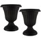 Pure Garden Outdoor Planter 2-Pack 16x18 in Urn Planters Plastic Plant Pots for Indoor or OutdoorFlower Pots 50-LG1431 - alternate 5