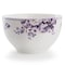 Elama Traditional Purple Rose 24 Piece Stoneware Double Bowl Dinnerware Set 750123731M - alternate 7