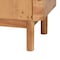 Bali & Pari Latika Modern and Contemporary Natural Mappa Real Burl Wood Storage Cabinet 249-13925-ZORO - alternate 7