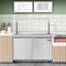 Koolmore 48 in. Commercial Refrigerated Prep Station with Sneeze Guard and Buffet Slide, 9 Pans with Covers KM-RBT-48CSFG - alternate 5