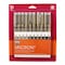 Sakura Pigma Micron Pens, Black & Grays, Assorted Sizes, 10-Piece Set, Blister Card 50146 - alternate 1