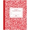 Roaring Spring Grade School Ruled Marble Flexible Cover Composition Book, Red ROA77922 - alternate 1