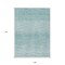 Homeroots 9' X 12' Aqua And Ivory Abstract Washable Indoor Outdoor Area Rug 587396 - alternate 7