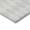 Homeroots 8' Ivory And Beige Round Geometric Washable Indoor Outdoor Area Rug 577057 - alternate 8