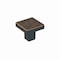 Amerock Monument 1-3/16 inch (30mm) Length Oil-Rubbed Bronze Cabinet Knob, 10PK 10VMP36905ORB - alternate 1