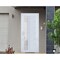 Vdomdoors Front Exterior Prehung FiberGlass Door Frosted Glass / Manux 8088 White Silk / Office Commercial an MANUX8088EXD-WS-W36 x H80-RH - alternate 2