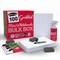 Show-Me Bulk Box of 100 x Gridded/Plain 8" x 12" Lapboards, with Pens, Erasers, Cleaner, 100PK B/SQBX - alternate 1