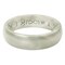 Groove Life Groove Life Womens Thin Solid Pearl Round White Ring Silicone Water Resistant Size 7 R1-113-07 - alternate 1