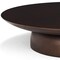 Homeroots 16in Brown Solid Wood Hand Finished Round Vanity Tray 731281 - alternate 3