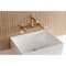 Kingston Brass Double-Handle Wall Mount Bathroom Faucet, Brushed Brass KS7257PL - alternate 3