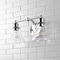 Jonathan Y Manhattan Vintage 18.5 in. 2-Light Metal/Glass Industrial Rustic LED Vanity, Chrome JYL3545B - alternate 4