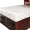Homeroots Espresso Wood Queen Bed Frame With Drawers 376954 - alternate 6