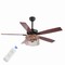 Jonathan Y Max 52" 3-Light Farmhouse Industrial Iron/Wood Mobile-App/Remote-Controlled LED Ceiling Fan, Black/Re JYL9721B - alternate 12